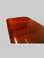 George V mahogany pedestal dining table - Image 4