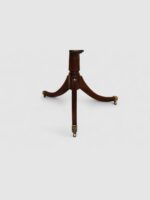 George V mahogany pedestal dining table - Image 8