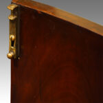 Mahogany serpentine sideboard - Image 5