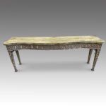 Georgian style serpentine serving table - Image 6