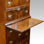 Georgian style walnut chest on chest - Image 5