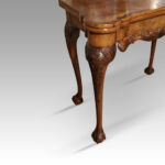 George I style walnut tea table - Image 3