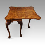 George I style walnut tea table - Image 5