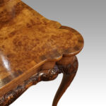 George I style walnut tea table - Image 7