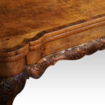 George I style walnut tea table - Image 6