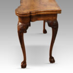 George I style walnut tea table - Image 8
