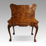 George I style walnut tea table - Image 11