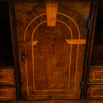 Georgian walnut bureau - Image 3