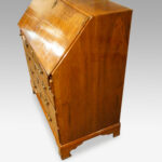 Georgian walnut bureau - Image 10