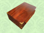 19thc. Large Mahogany Brass-Bound Lapdesk NOW SOLD - Image 2