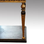 19thc. Swedish gilt console table - Image 4