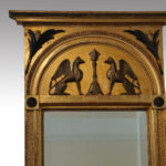 19thc. Swedish Gilt pier mirror - Image 9