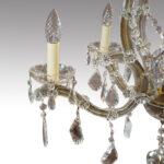 Antique Venetian Glass chandelier - Image 2