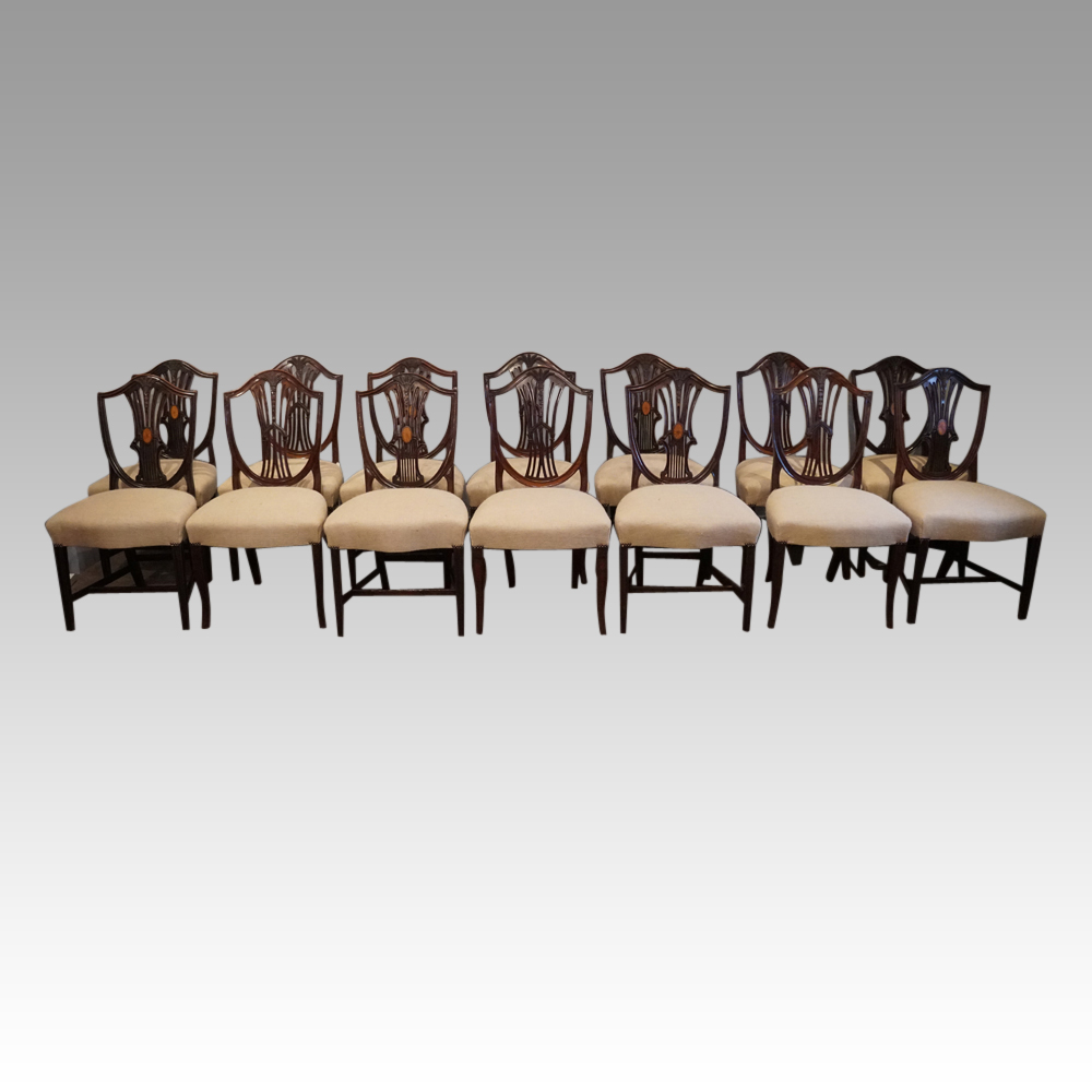 Harlequin-set-of-14-dining-chairs.jpg Harlequin set of 14 dining chairs - Image 1