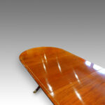 Mahogany twin pillar dining table, 1930's - Image 5