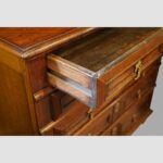 Jacobean Oak Chest of Drawers with Original Brasses, c.1680 - Image 12