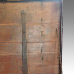 Antique Colonial hardwood coffee table trunk - Image 7
