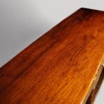 Large Antique oak dresser base - Image 9