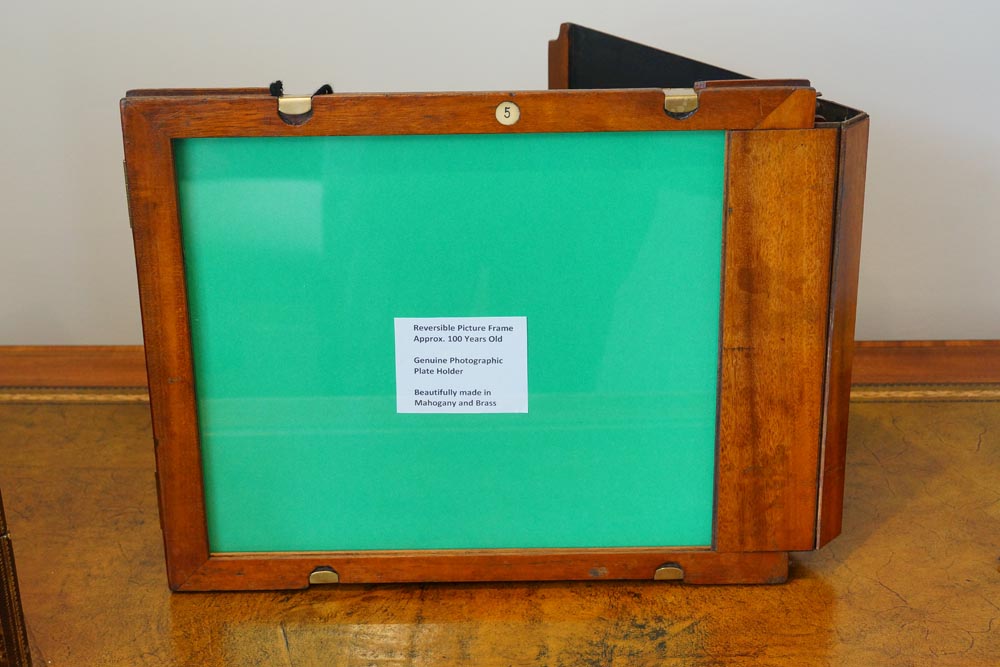 Large-Antique-photo-frame-36cms-x-29cms.jpg Antique Mahogany Photo Frame 36cmx29cm - Image 1