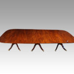 Large Georgian mahogany dining table