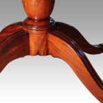 Large Georgian mahogany dining table - Image 6