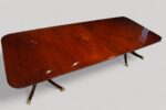 Large Georgian style mahogany dining table - Image 2