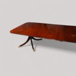 Large Georgian style mahogany dining table - Image 7
