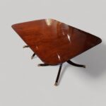 Large Georgian style mahogany dining table - Image 4
