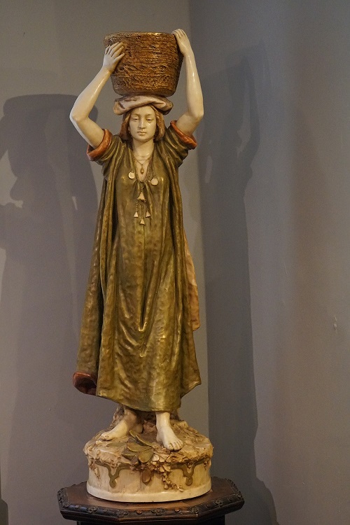 Large-Royal-Dux-figure-1.jpg Royal Dux Figure by Alois Hampel - Image 1