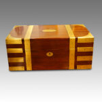 Large Victorian campaign writing box