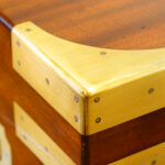 Large Victorian campaign writing box - Image 4