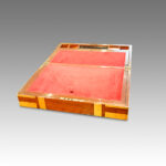 Large Victorian campaign writing box - Image 6