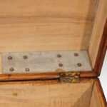 Large Victorian camphor campaign chest - Image 9