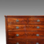 Large Victorian mahogany chest of drawers - Image 2