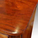 Large Victorian mahogany chest of drawers - Image 6