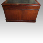 Large Victorian mahogany partners desk - Image 10