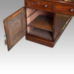 Large Victorian mahogany partners desk - Image 9