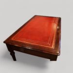 Large Victorian mahogany writing table - Image 4