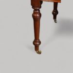 Large Victorian mahogany writing table - Image 3