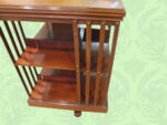 Edwardian Inlaid Mahogany Revolving Bookcase - Image 4