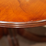 Large mahogany 3 pillar dining table 3.8metres - Image 10