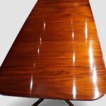 Large mahogany 3 pillar dining table 3.8metres - Image 7