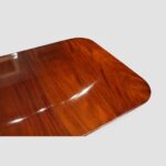 Large mahogany 3 pillar dining table 3.8metres - Image 2
