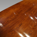 Large oak extending refectory table - Image 9