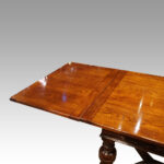 Large oak extending refectory table - Image 7