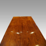 Large oak extending refectory table - Image 3