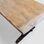 Large Edwardian Oak Refectory Table - Image 8