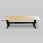 Large Edwardian Oak Refectory Table - Image 5