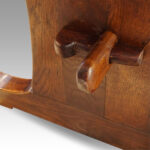Large oak refectory table - Image 3