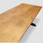 Large Edwardian Oak Refectory Table - Image 3